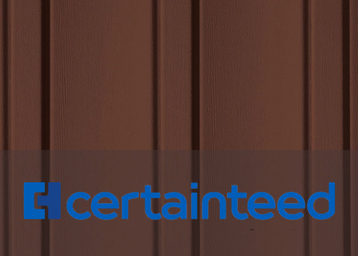 Material color design in brand certainteed SIDING