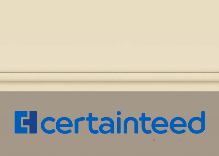 Material color design in brand certainteed SIDING
