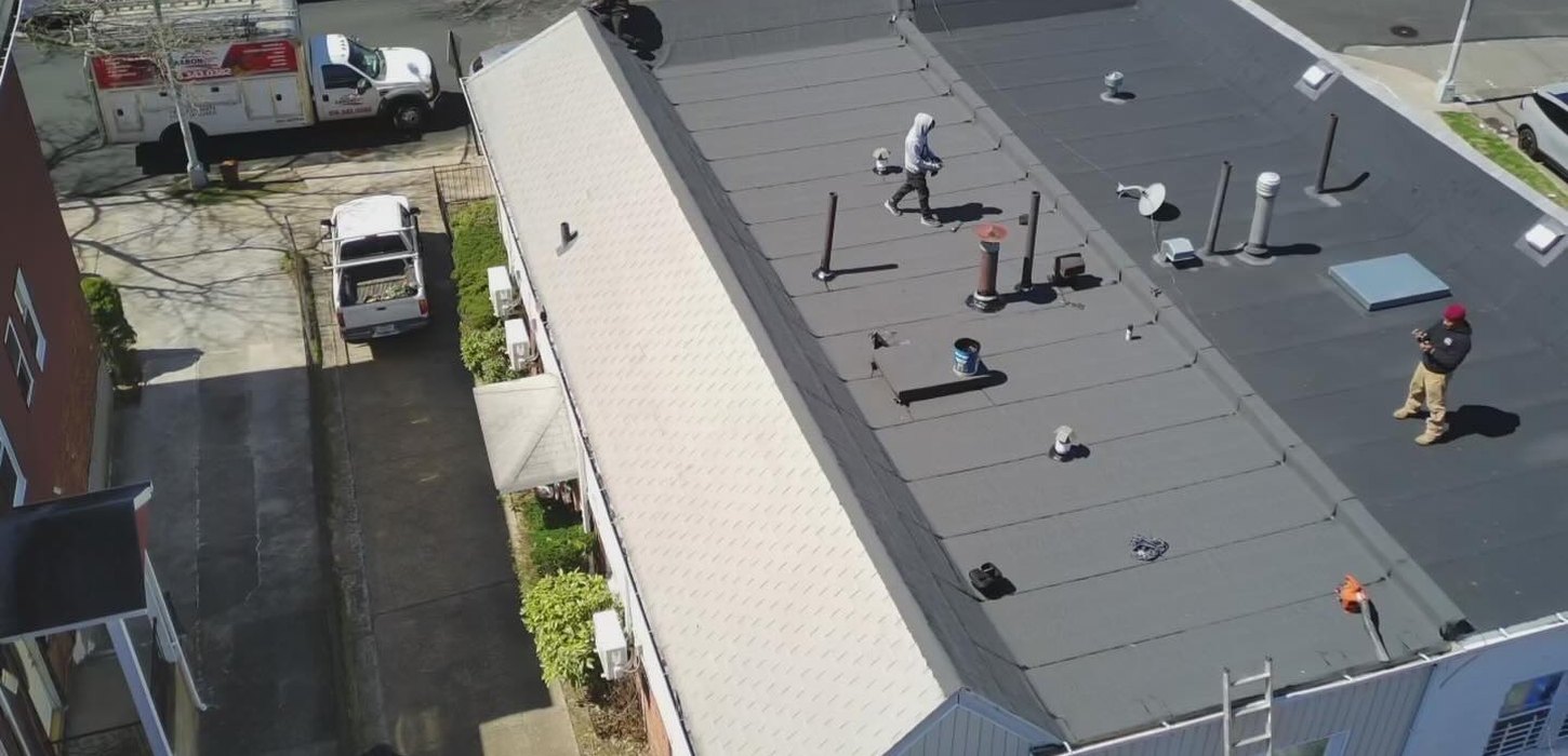 flat roof materials